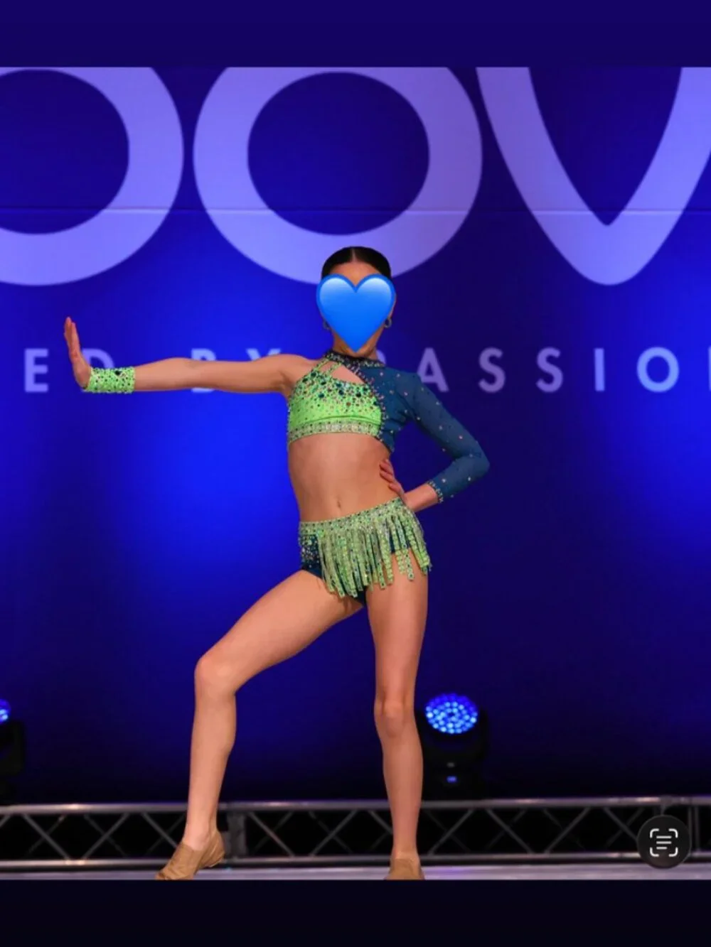 Custom Sparkle Worldwide Jazz Solo Costume